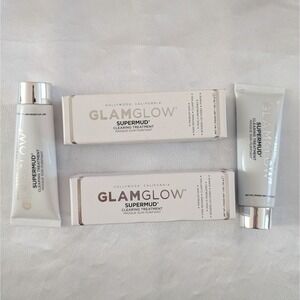 New GLAMGLOW Supermud Clearing Treatment 1 oz Set of 2